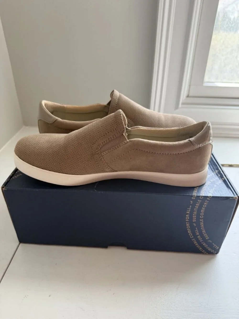 NWB Dr. Scholl's Madison Cloud Slip On Sneaker Brown Women's Size US 10 $80 [jb] - Picture 14 of 16
